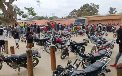 Após protesto em Caxito, mototaxistas cobram cumprimento de acordo com a Polícia